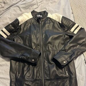GBG by Guess men leather jacket
